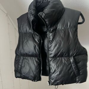 Black Puffer Vest